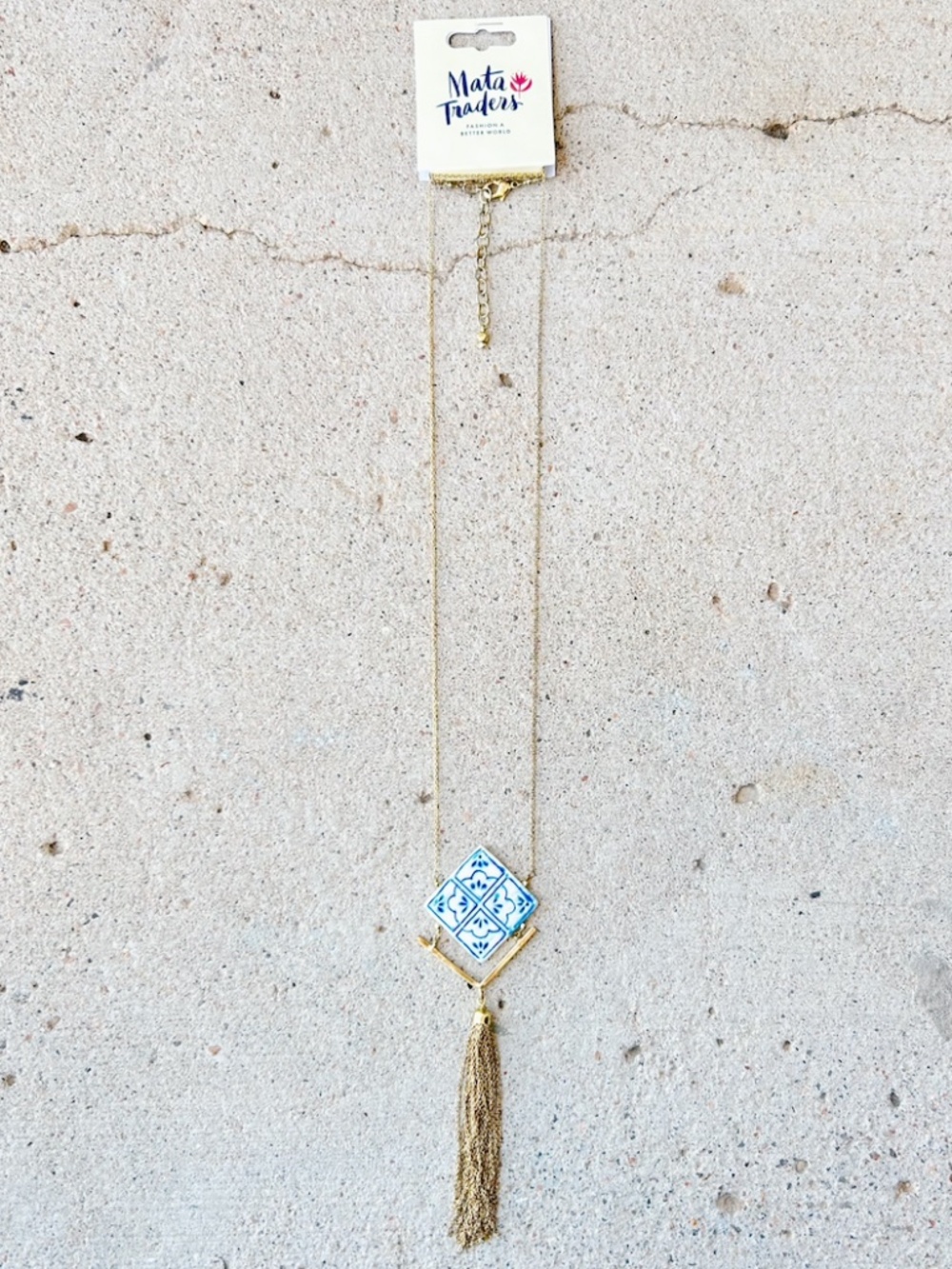 Mata Traders Mallorca Tile Necklace